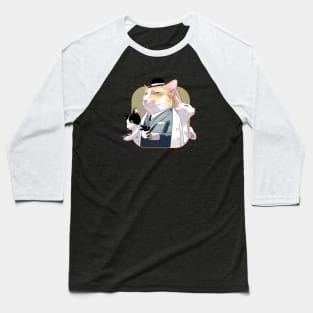 Cat Mafia Gang Baseball T-Shirt